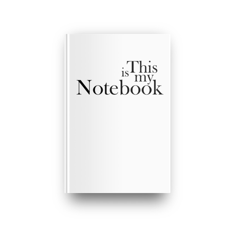 This is my Notebook in Brilliant White