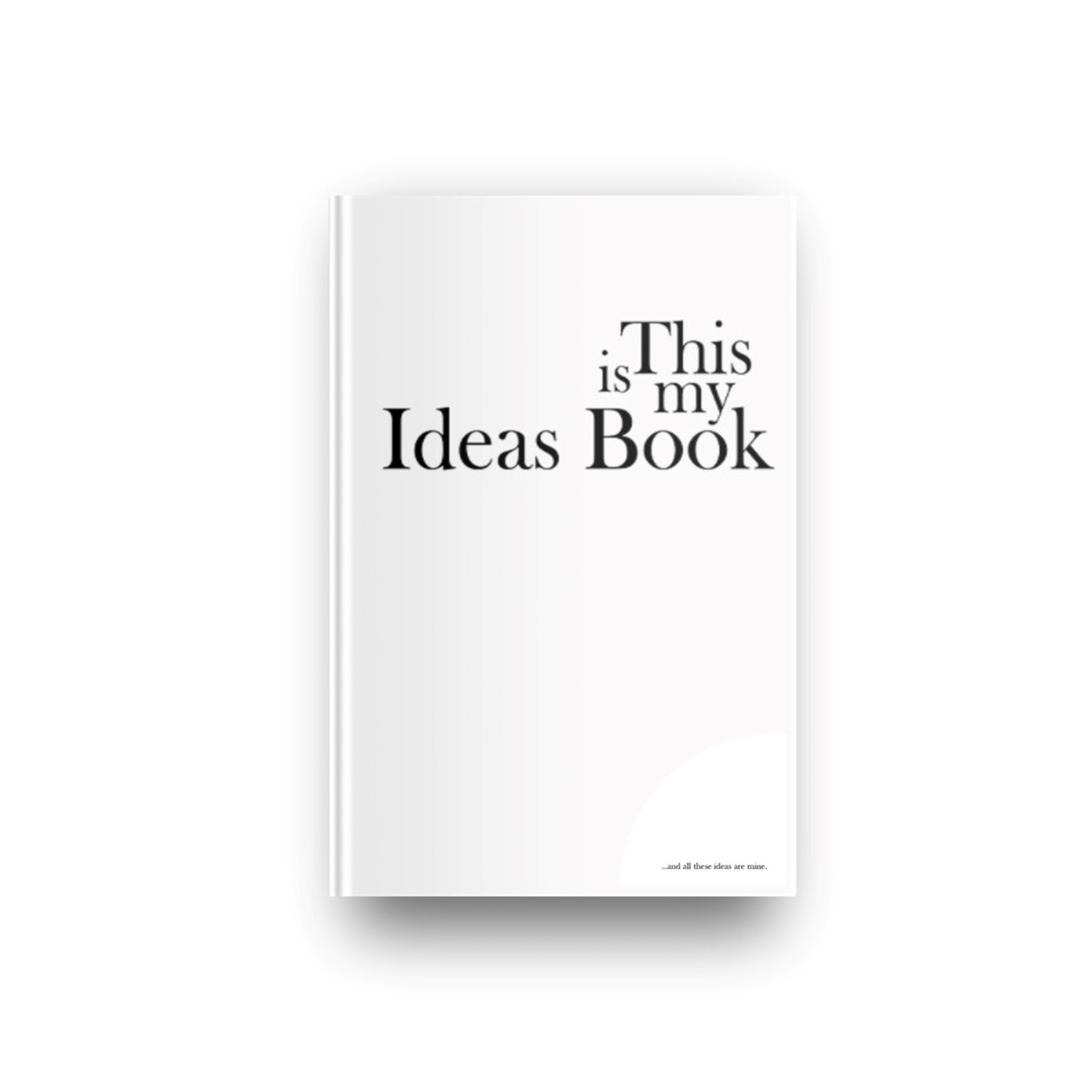 Ideas Book in Brilliant White 02