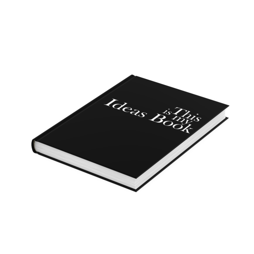 Ideas Book in Jet black 03
