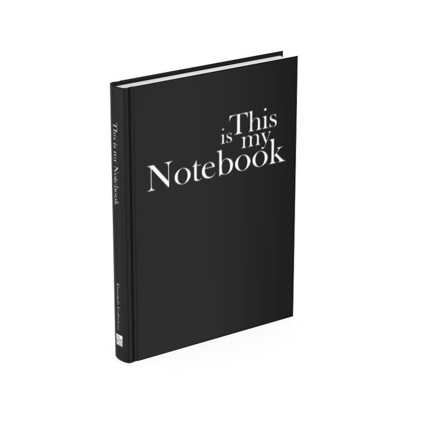 Notebook in Jet Black 03