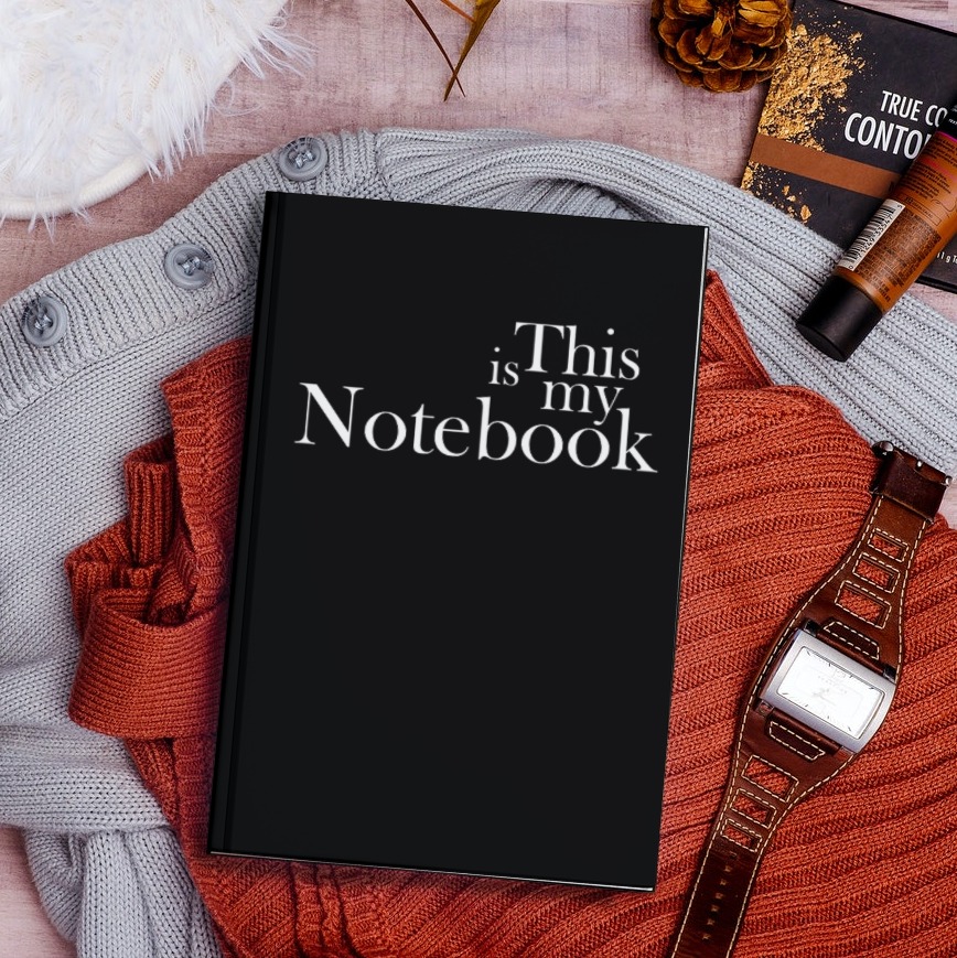 Notebook in Jet Black 04