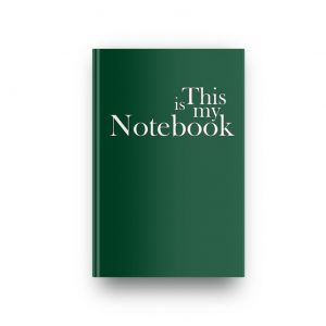 This is my Notebook in British Racing Green