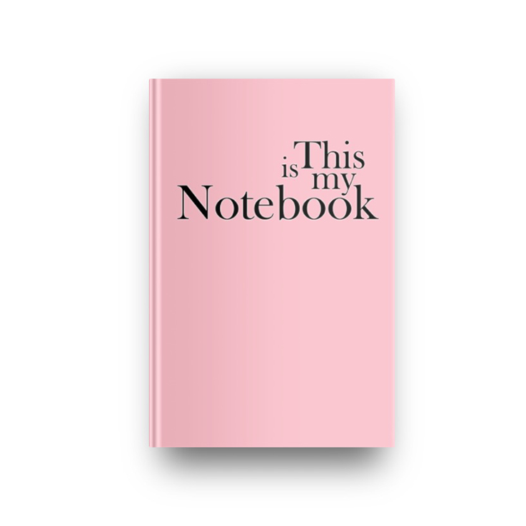 This is my Notebook in Carnation Pink