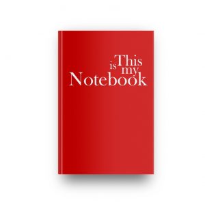 This is my Notebook in Grenadier Red